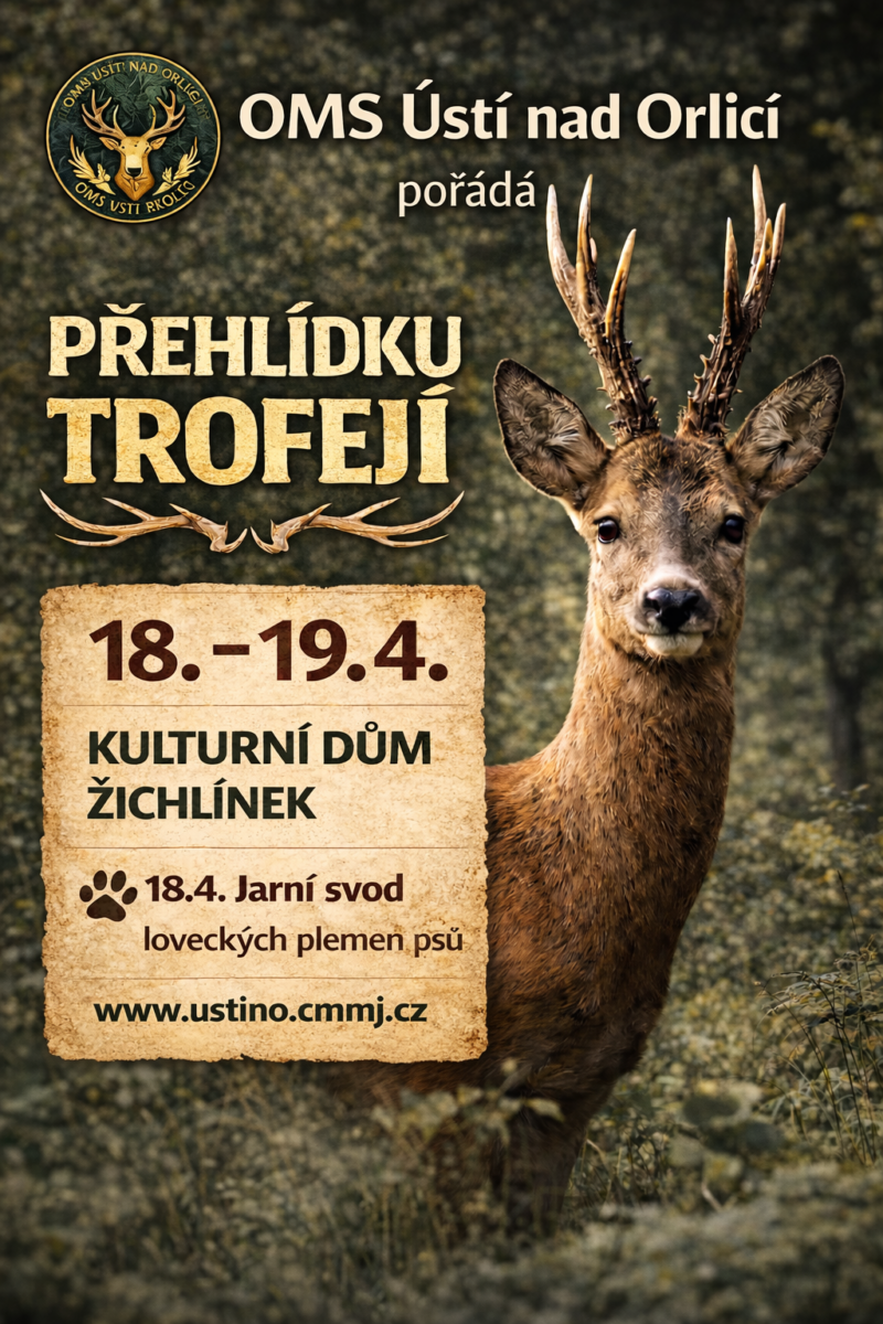CHOVATELSKÁ PŘEHLÍDKA TROFEJÍ 2026